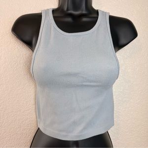 Blue H&M Cropped Tank Top 💕
